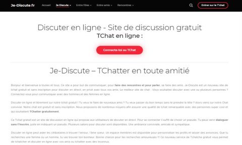 Tchat gratuit