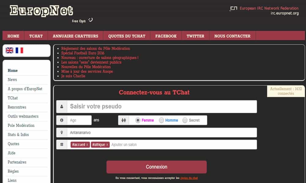 tchat en ligne