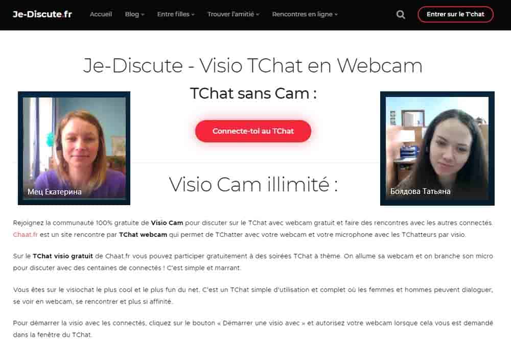 Tchat avec cam