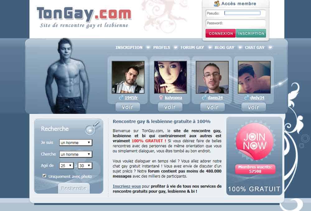 Tchat gay sans inscription